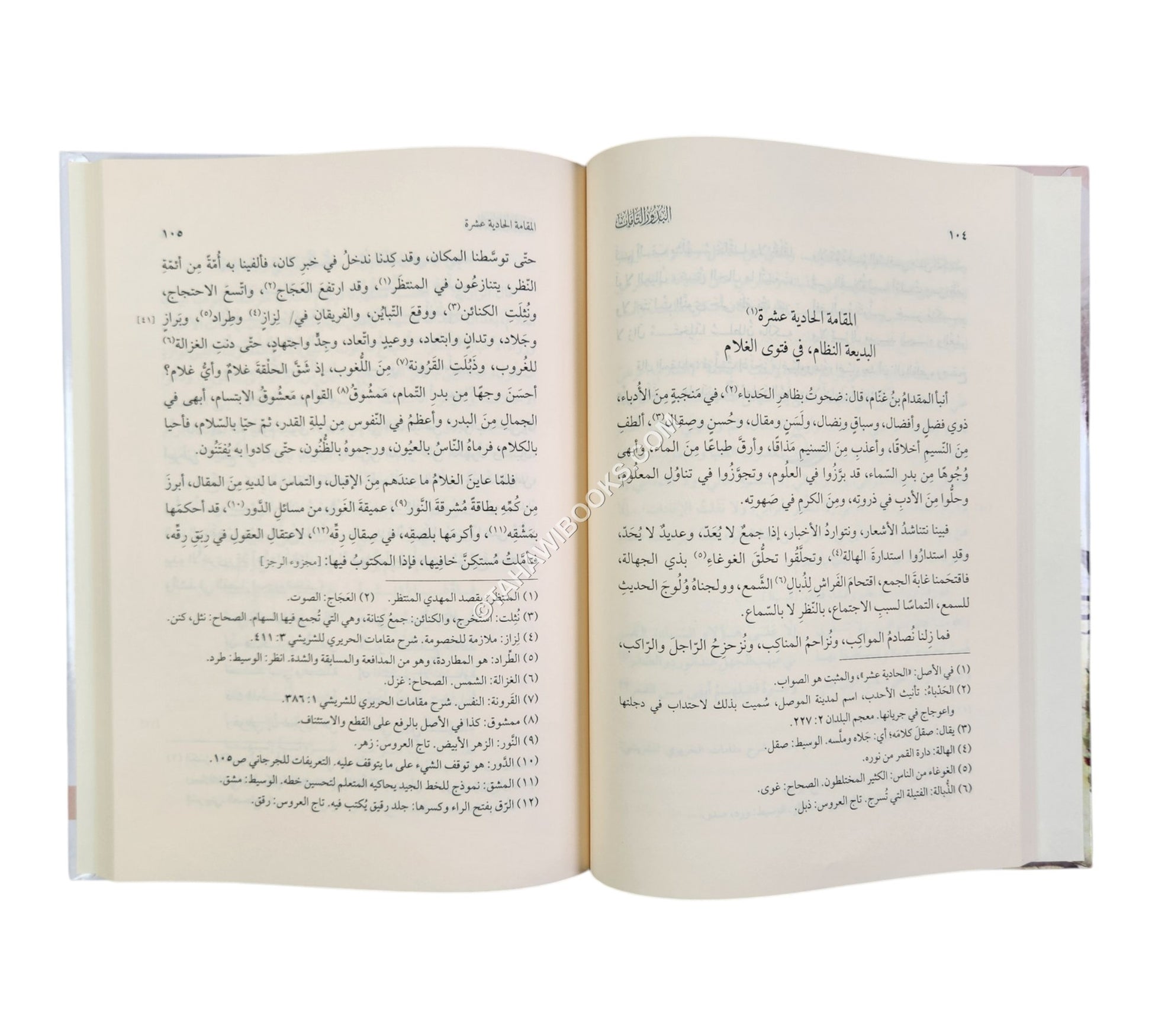 البدور التامات في بديع المقامات