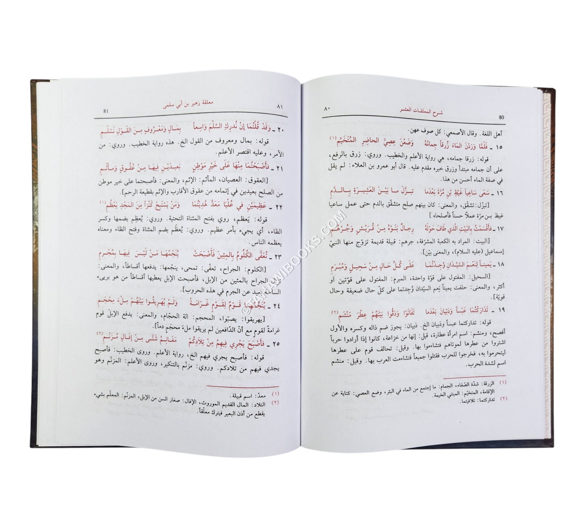 شرح المعلقات العشر ورجالها-العصرية
