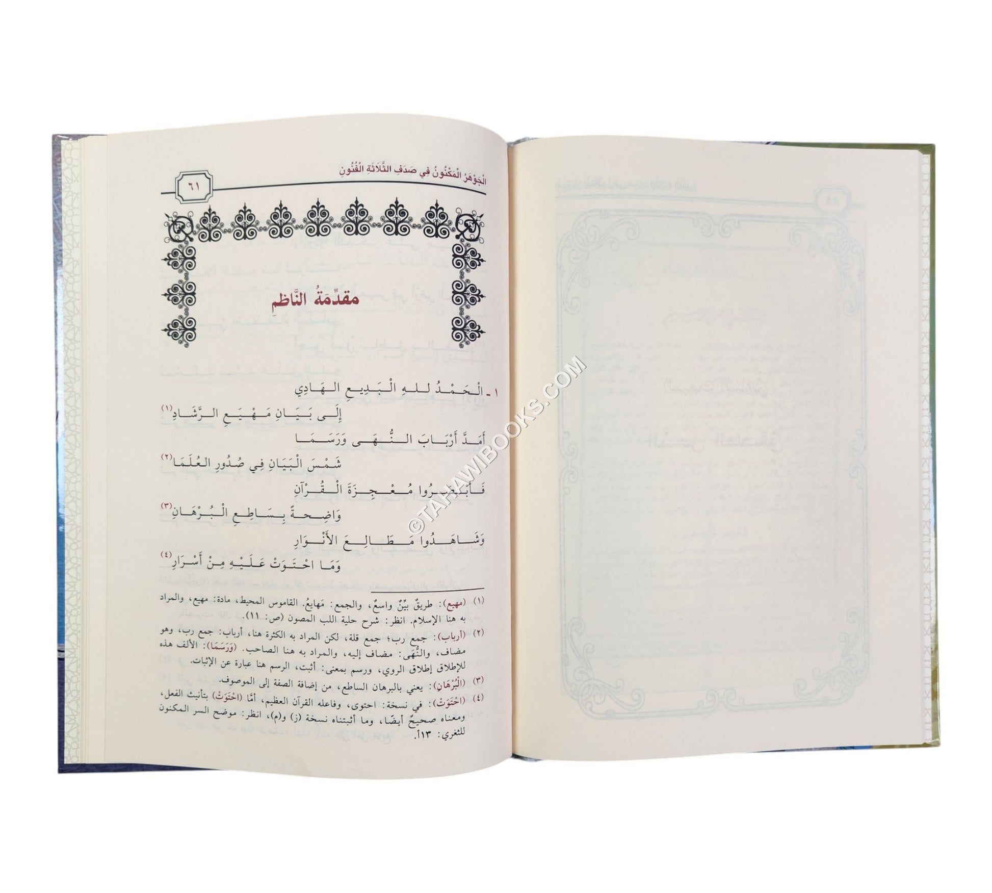 الجوهر المكنون في صدف الثلاثة الفنون