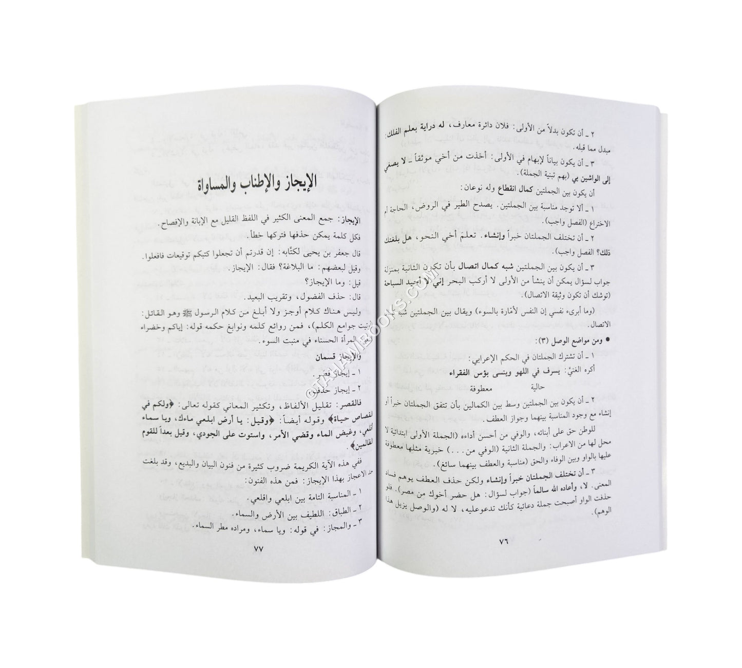 الموجز في البلاغة والعروض