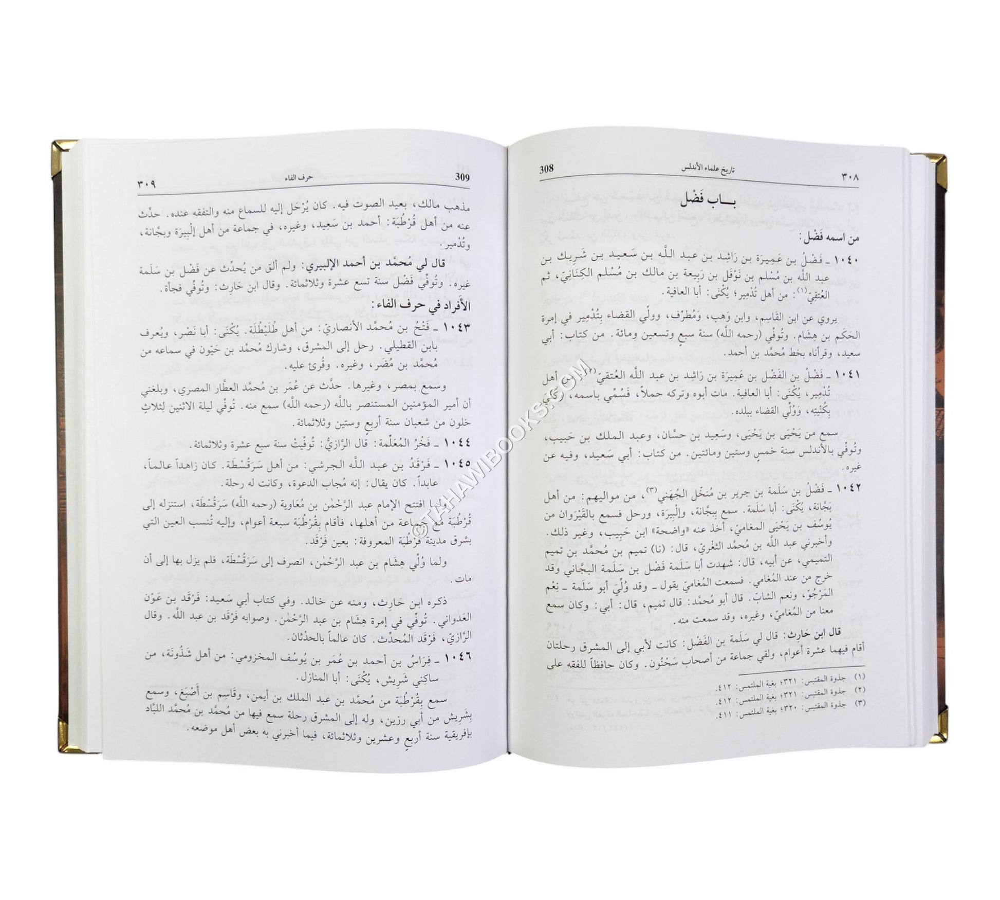 تاريخ علماء الاندلس