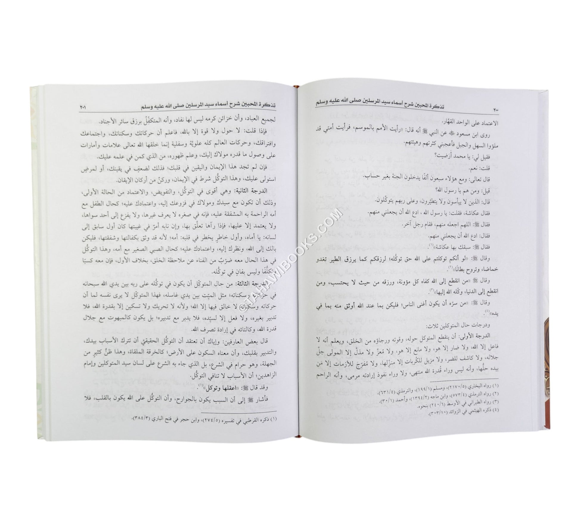 تذكرة المحبين شرح أسماء سيد المرسلين