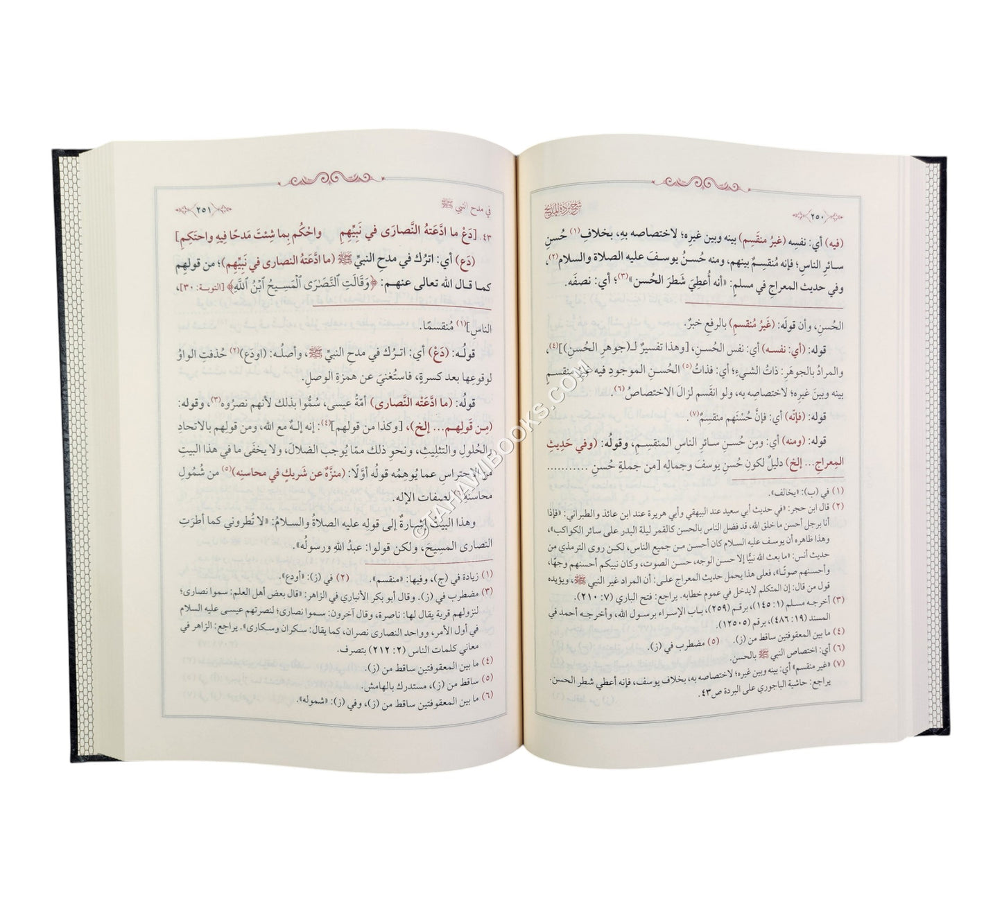 شرح بردة المديح للمحلي وعليه حاشية الدسوقي