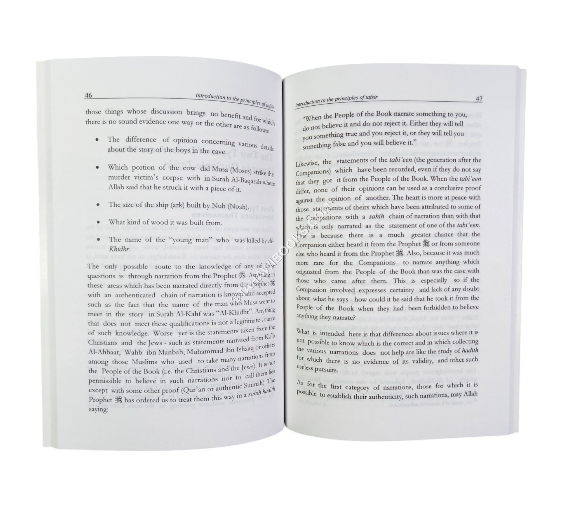 An Introduction to the Principles of Tafsir