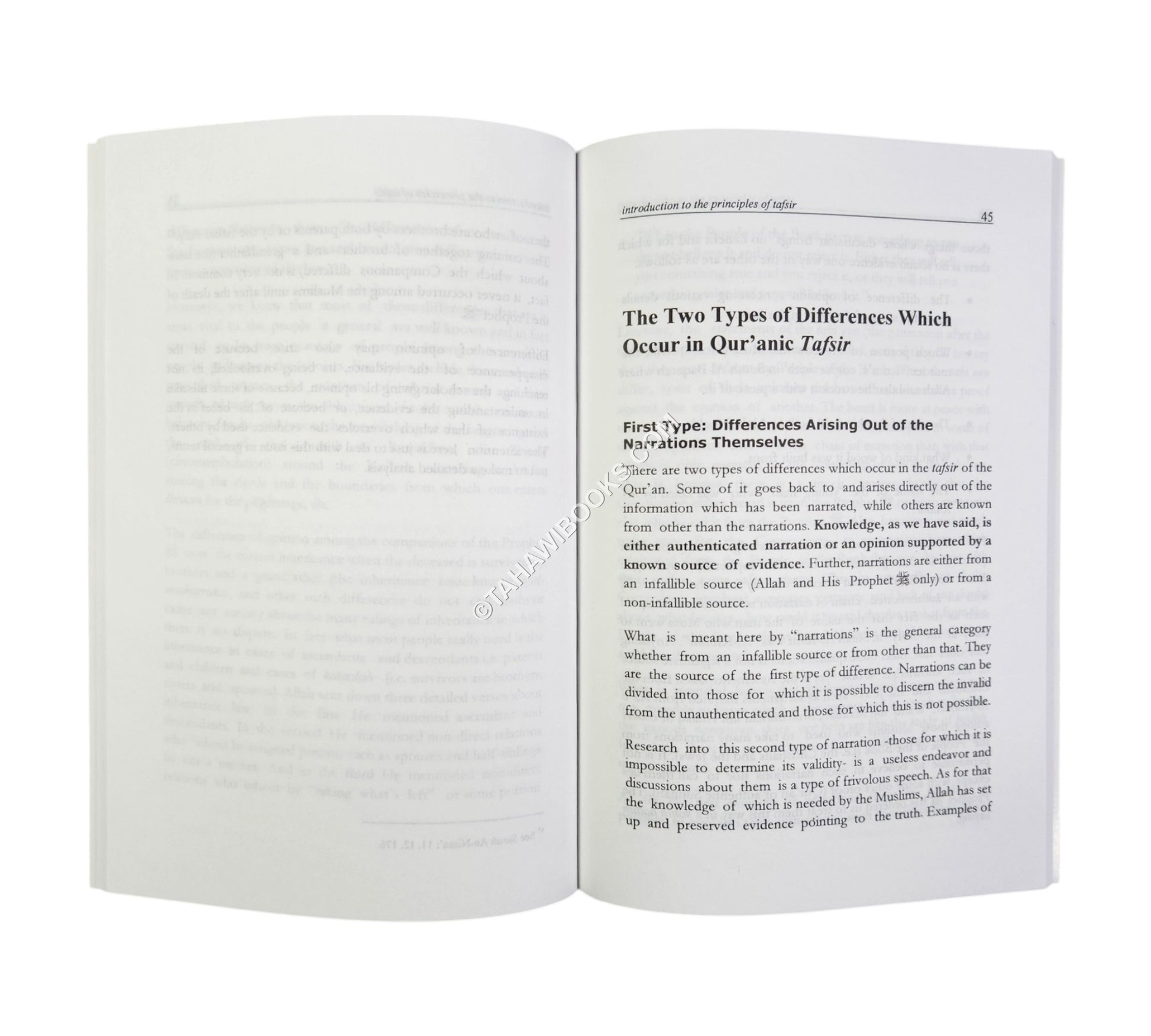 An Introduction to the Principles of Tafsir