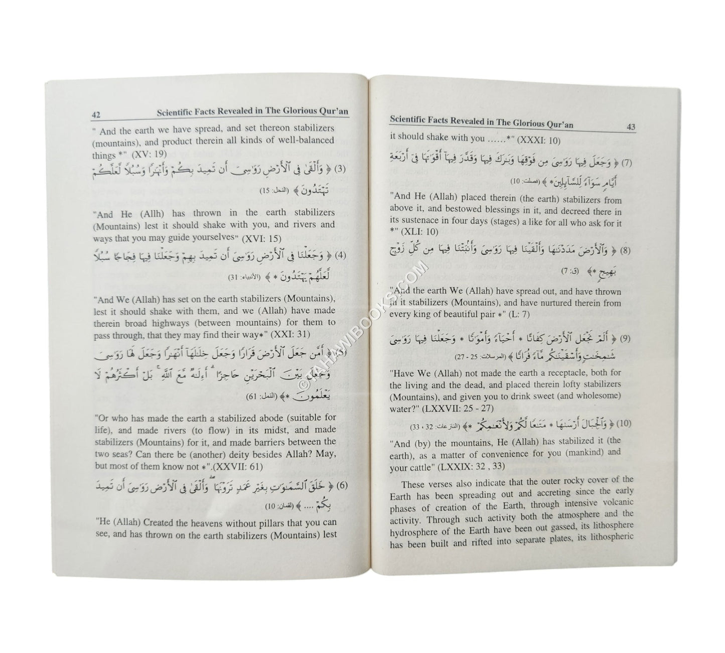 Scientific Facts Revealed In The Glorious Qur'an