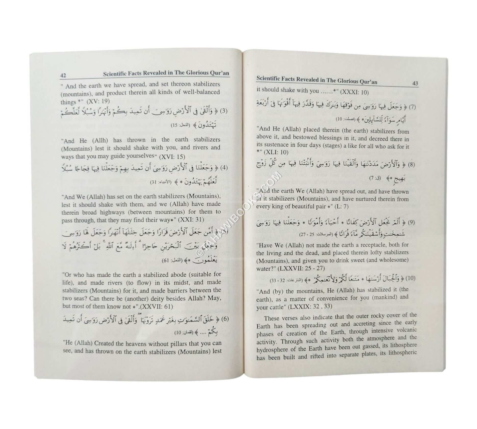 Scientific Facts Revealed In The Glorious Qur'an
