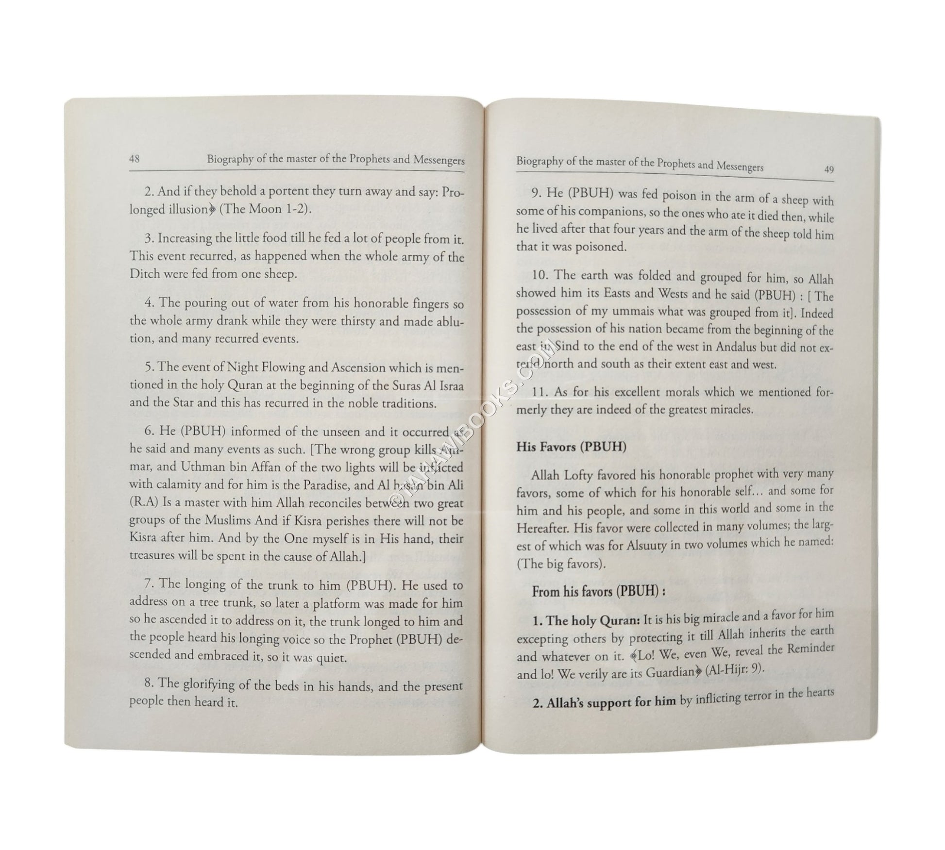 Biography Of The Master Of The Prophets And Messengers