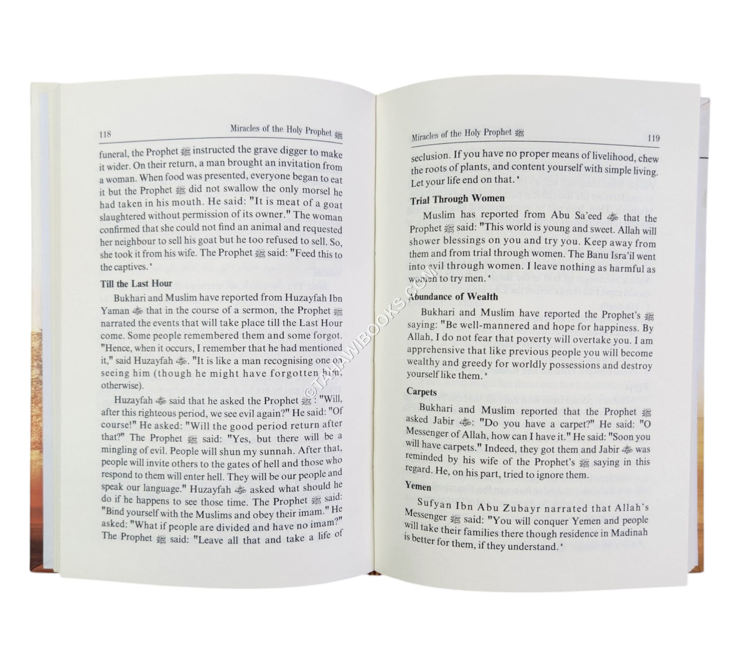 Miracles Of The Holy Prophet