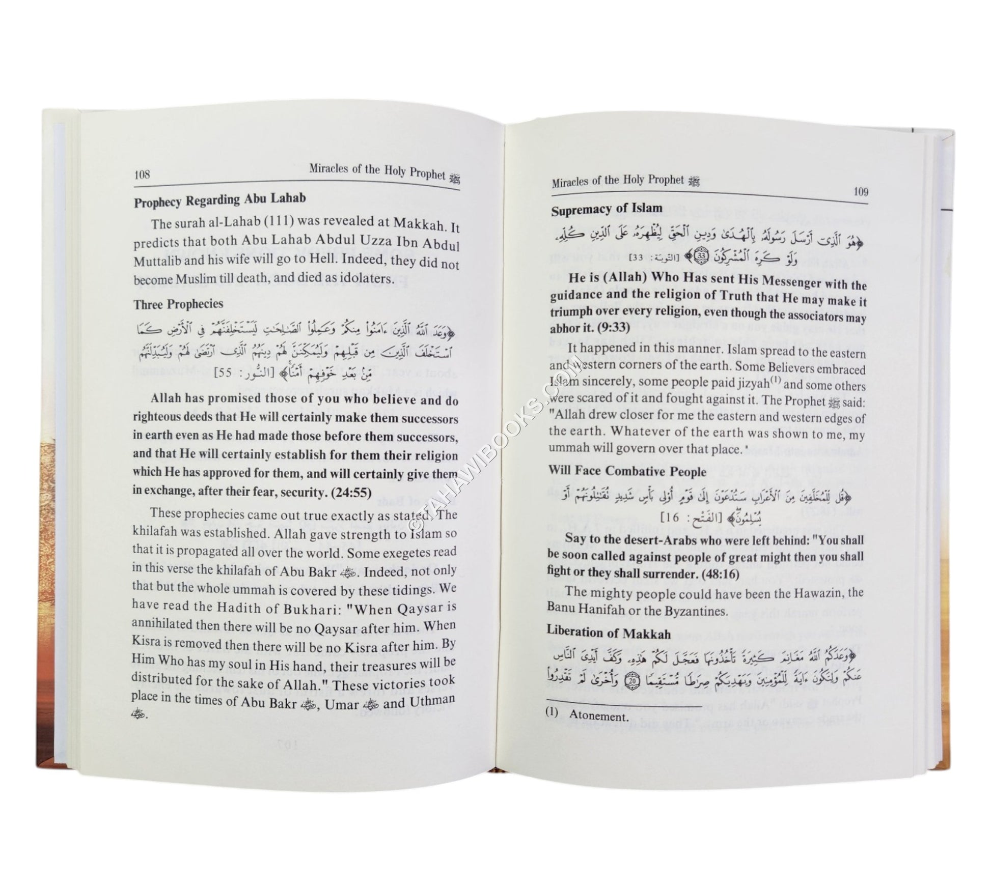 Miracles Of The Holy Prophet