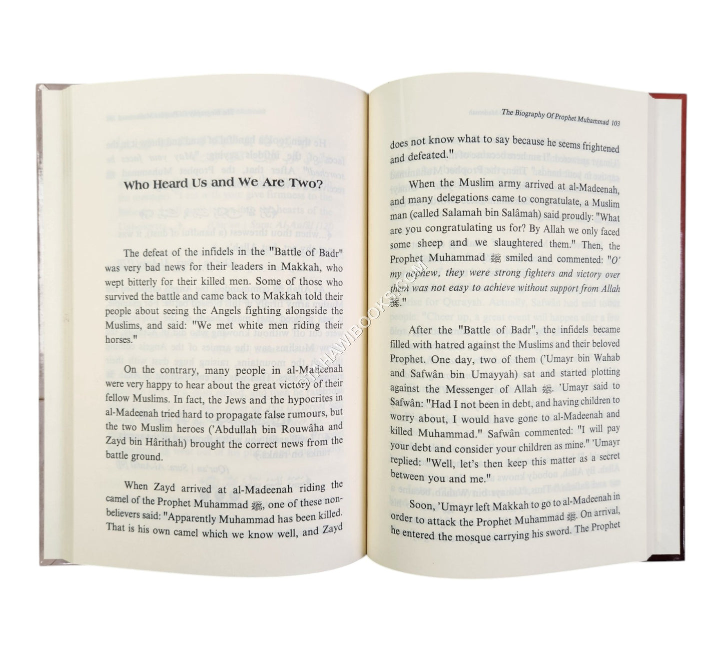 The Biography of Prophet Muhammad sallallahu alayhi wasallam