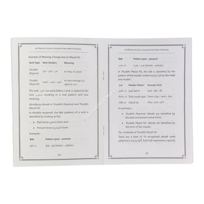 An Effective Guide to Using the Hans Wehr Dictionary
