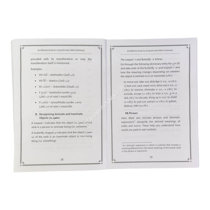 An Effective Guide to Using the Hans Wehr Dictionary