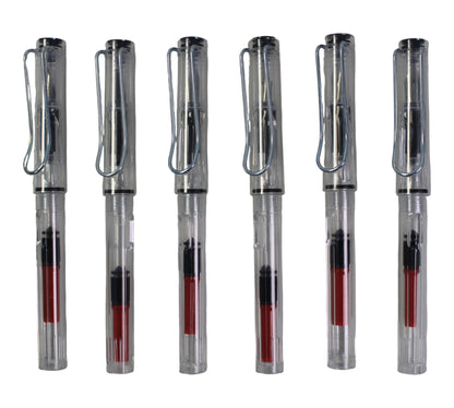 Calligraphy 6 pen & 10 colour cartridges set