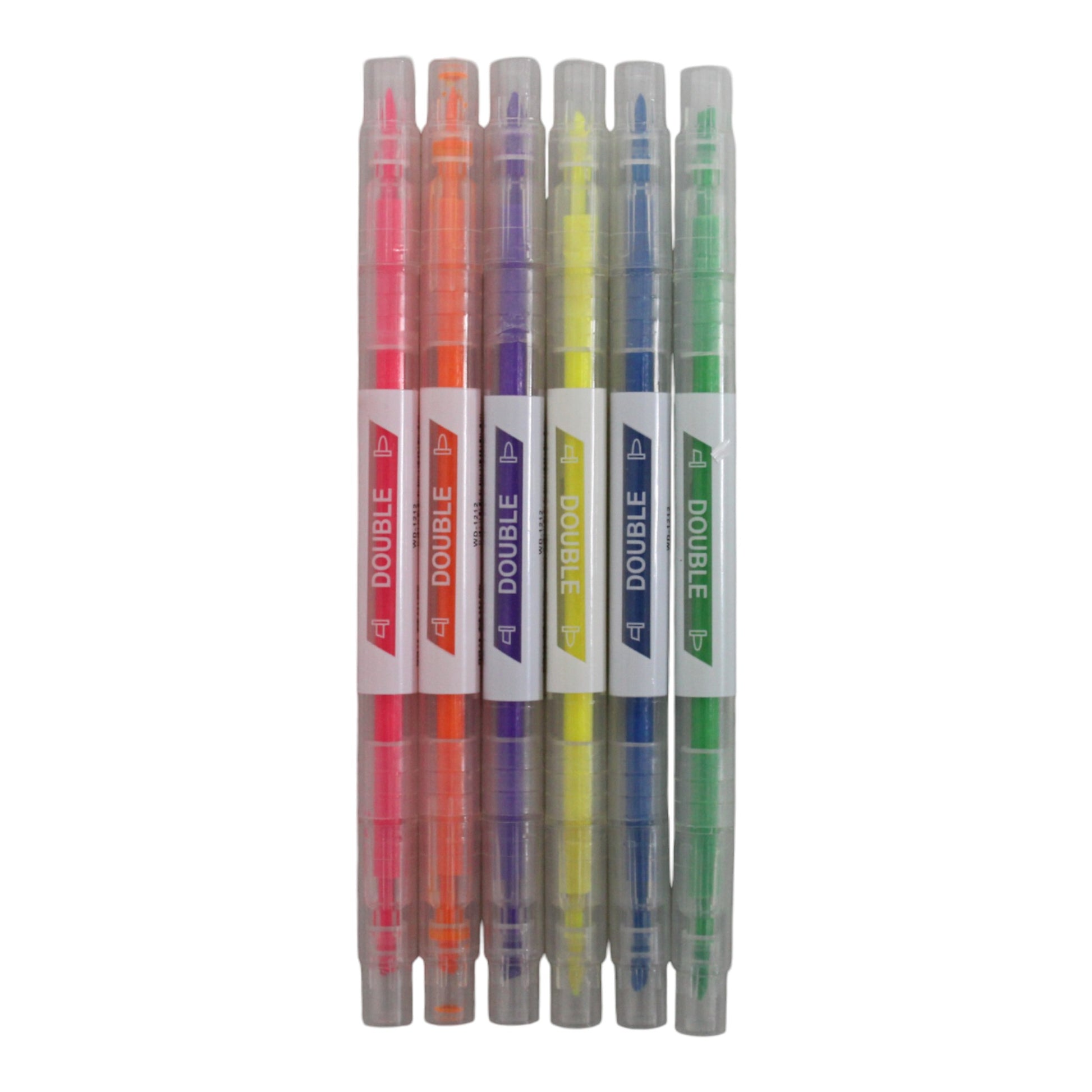 Dual-tipped Markers 6pcs