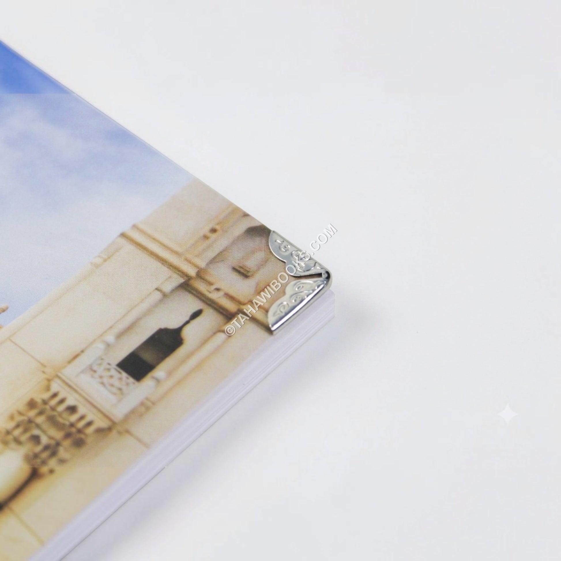 Book Corner Protectors-Metal-Silver-Set of 20