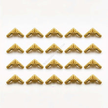 Book Corner Protectors-Metal-Gold-Set of 20