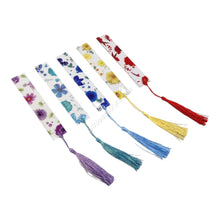 Bookmark:Transparent Flower