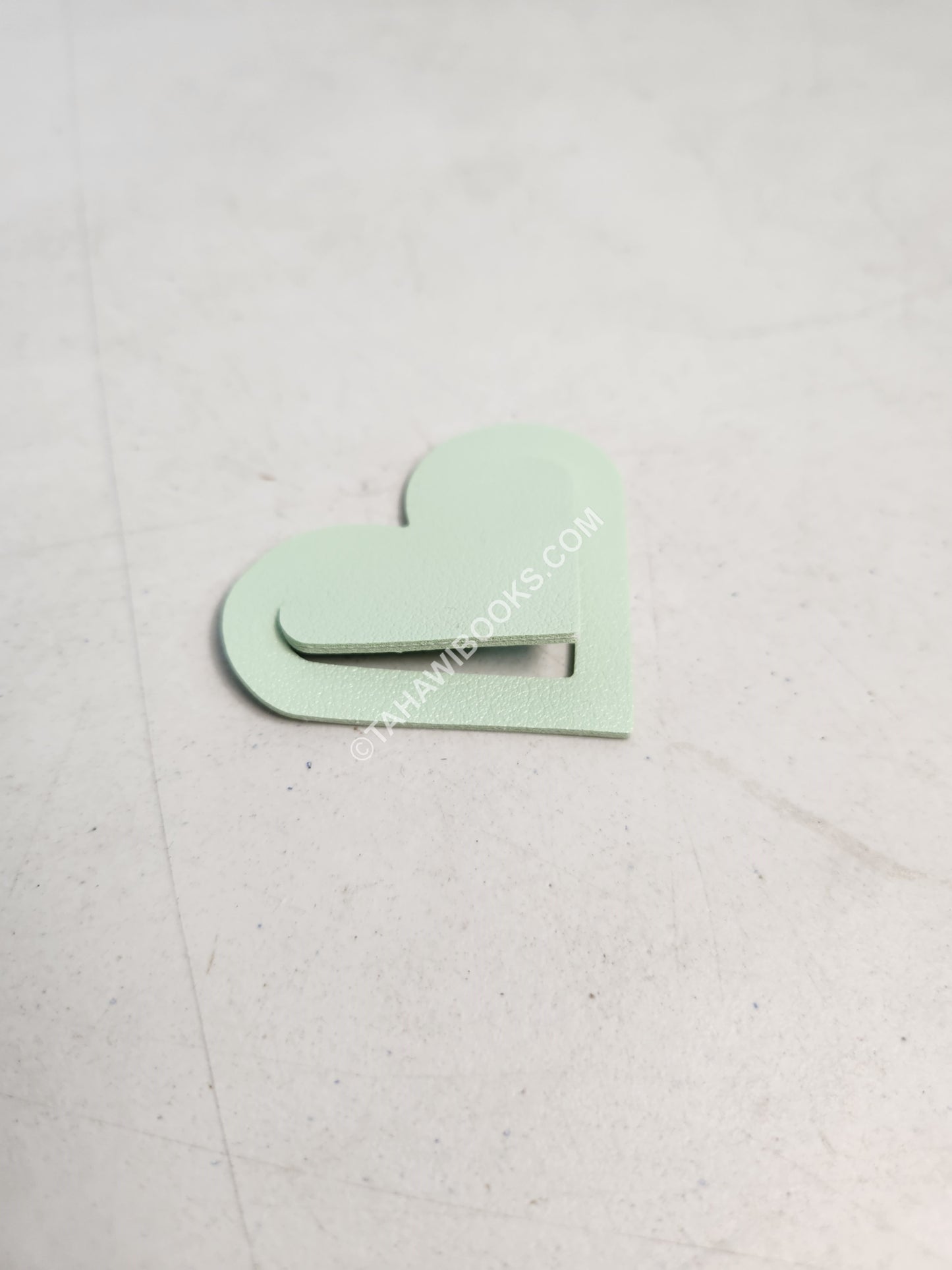 Bookmark: Heart - PU Leather