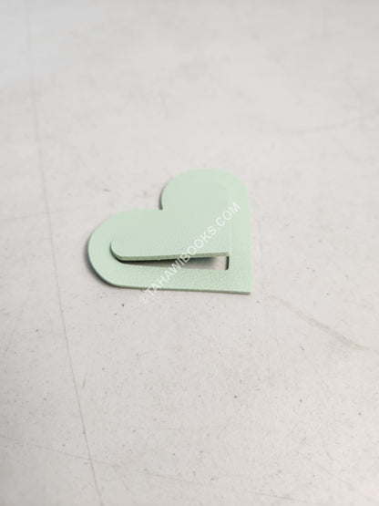 Bookmark: Heart - PU Leather