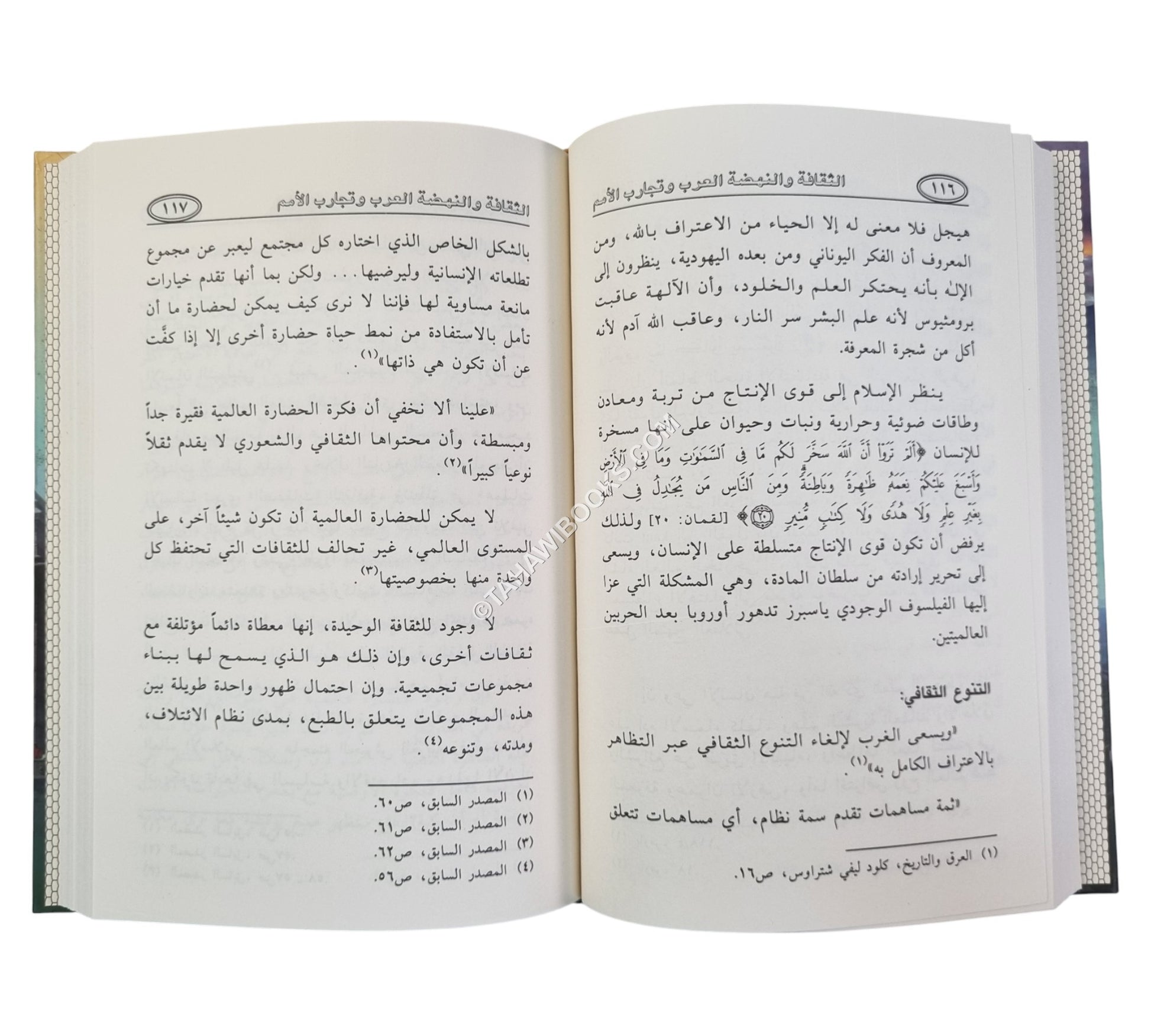 الثقافة والنهضة العرب وتجارب الأمم