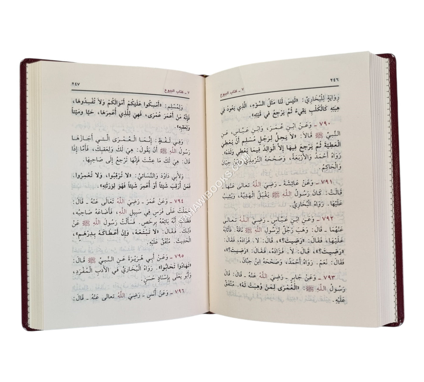 بلوغ المرام من أدلة الأحكام-جيب-ابن حزم