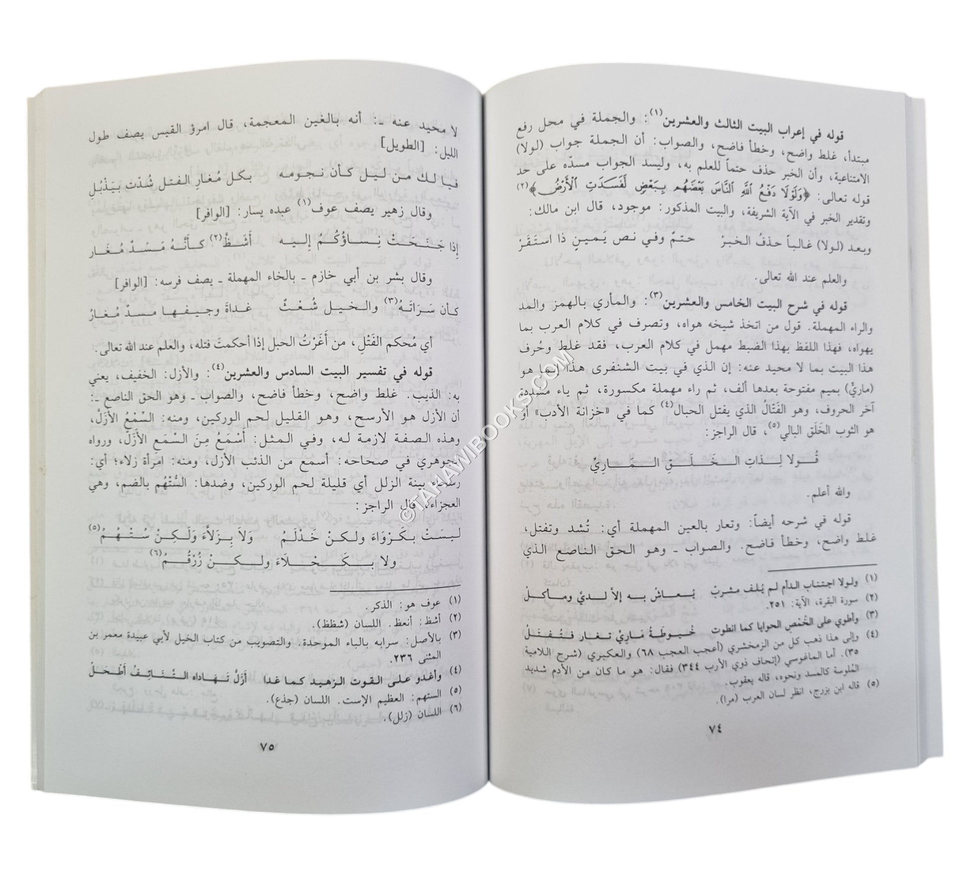 كتاب إحقاق الحق وتبريء العرب مما أحدثه عاكش اليمني في لغتهم ولامية العرب