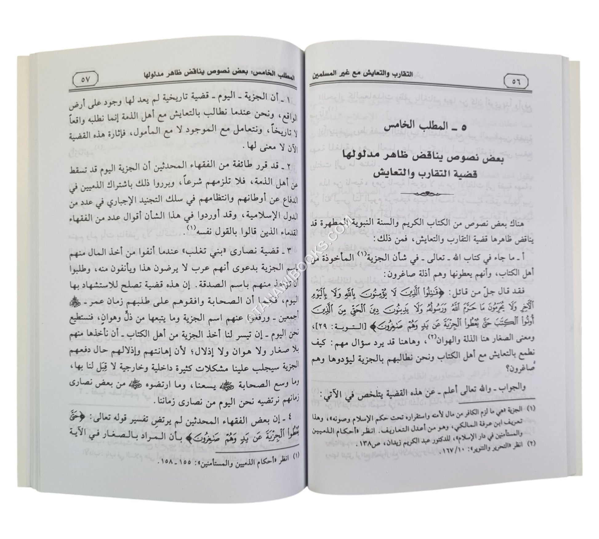 التقارب والتعايش مع غير المسلمين