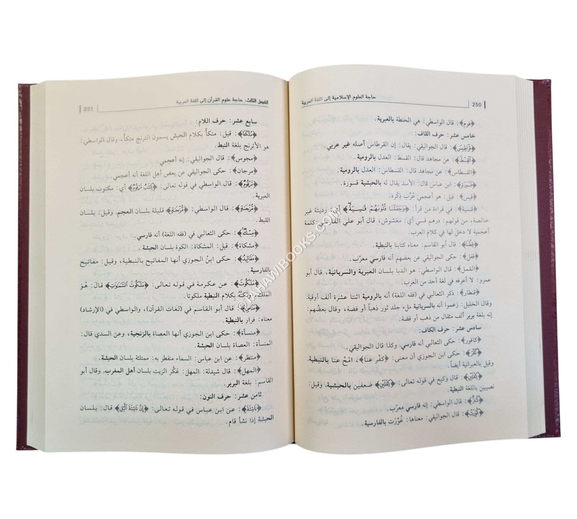 حاجة العلوم الإسلامية إلى اللغة