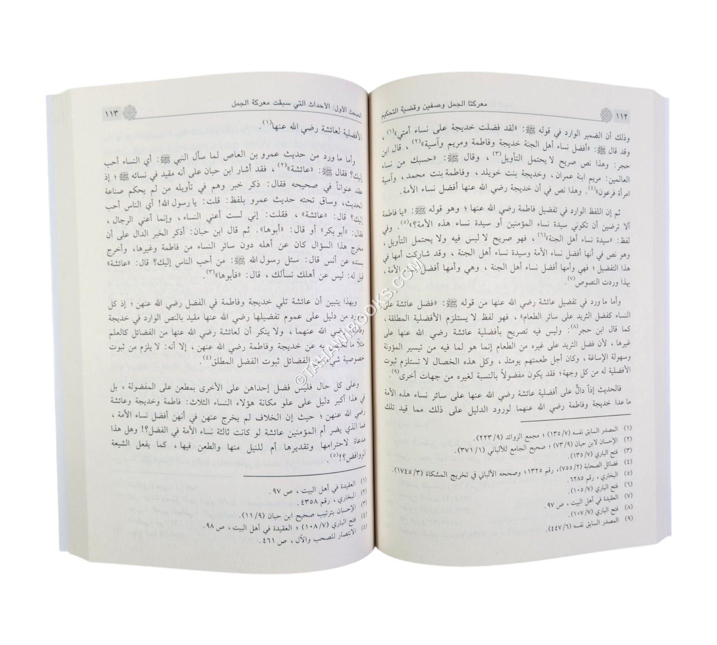 حقيقة الخلاف بين الصحابة في معركتي الجمل وصفين وقضية التحكيم-ابن كثير