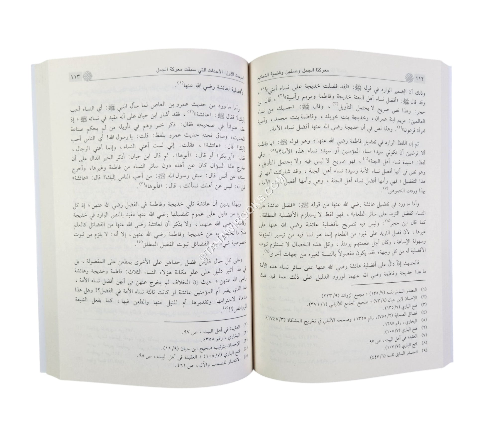 حقيقة الخلاف بين الصحابة في معركتي الجمل وصفين وقضية التحكيم-ابن كثير