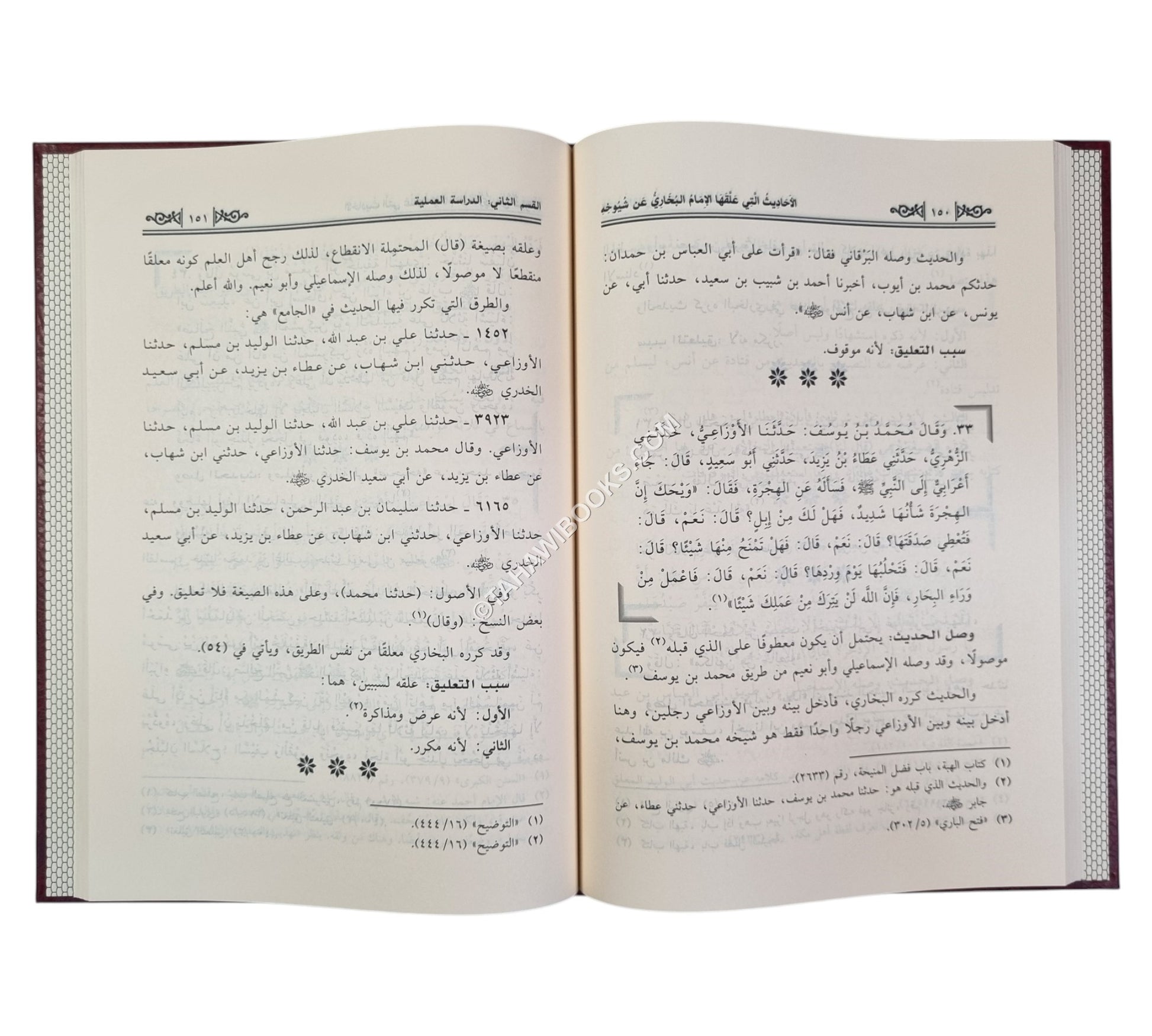 الأحاديث التي علقها الامام البخاري عن شيوخه
