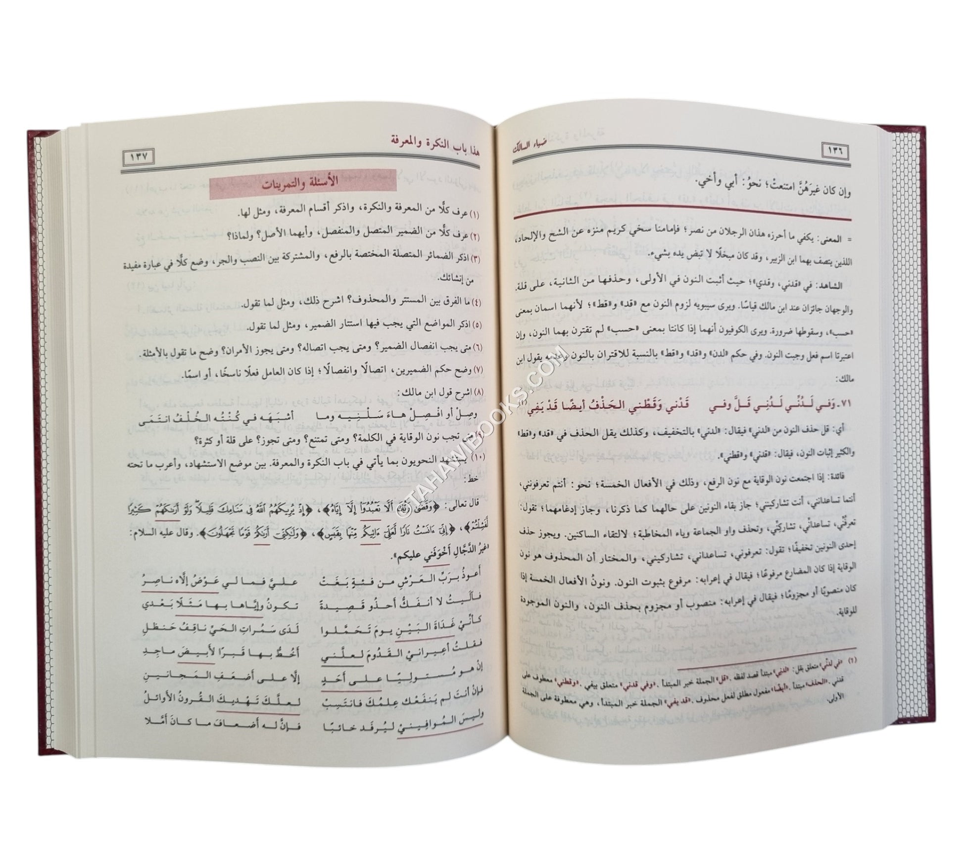 ضياء السالك الى اوضح المسالك-الرسالة