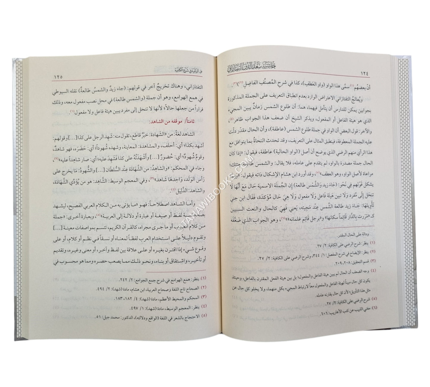 حاشية سعد الدين التفتازاني على الوافية في شرح الكافية