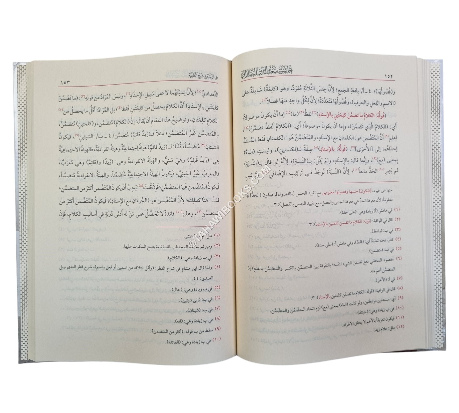حاشية سعد الدين التفتازاني على الوافية في شرح الكافية