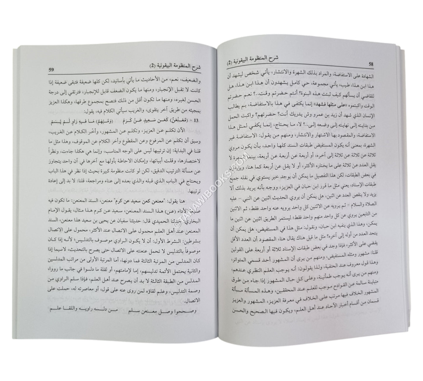 البسط المستدير في شرح البيقونية