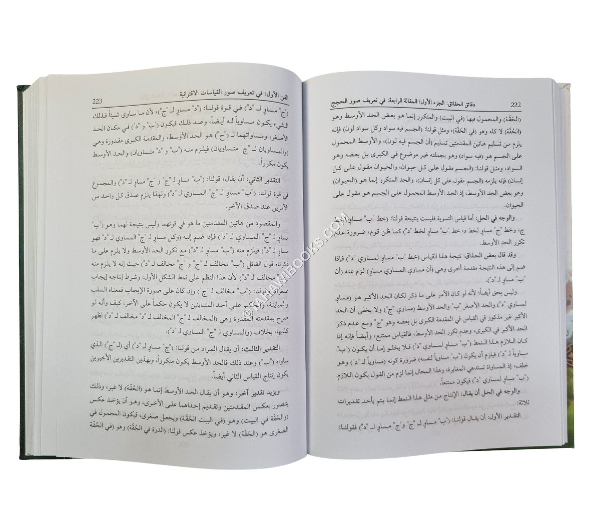 دقائق الحقائق-قسم علم المنطق