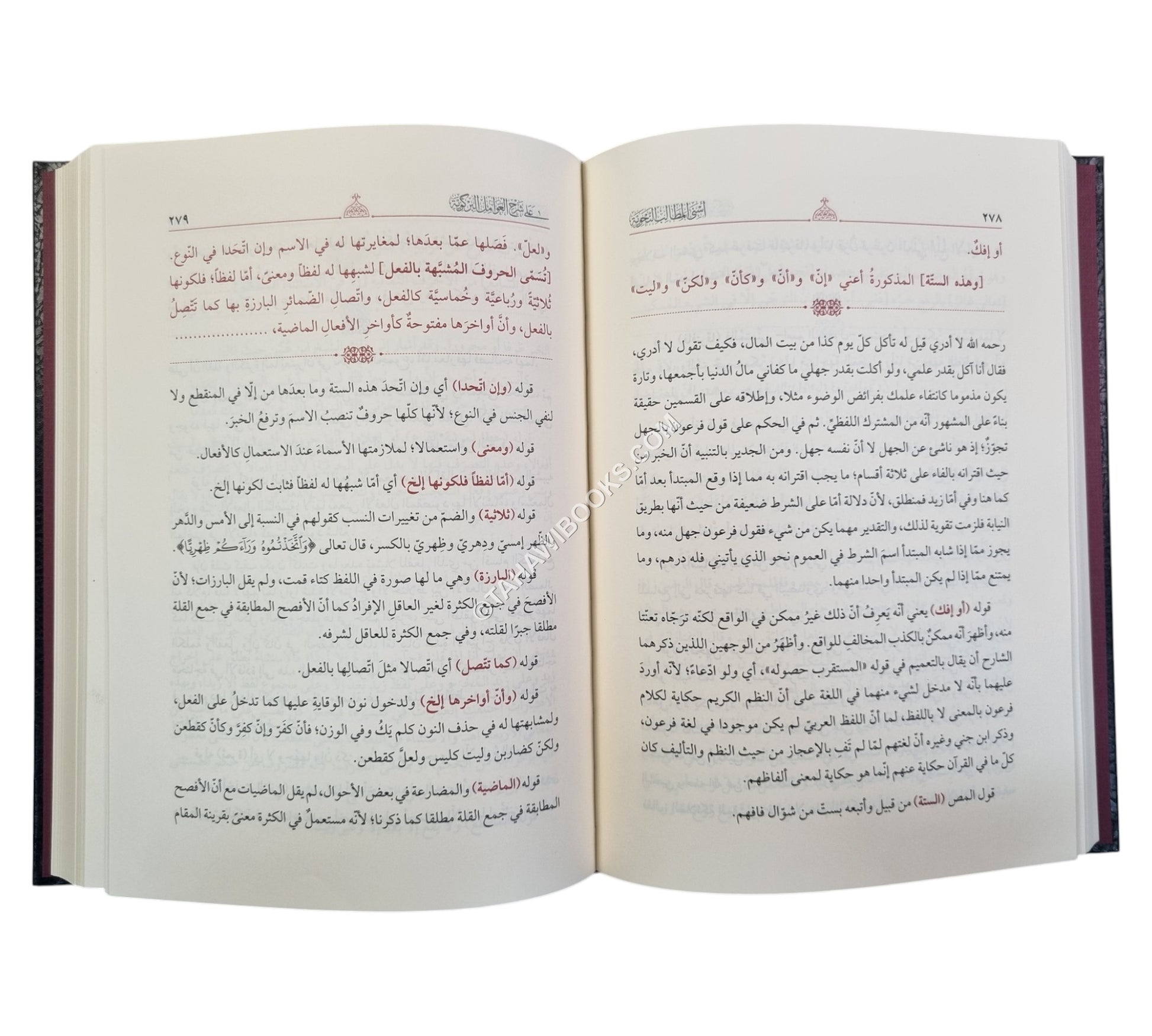 أسنى المطالب النحوية على شرح العوامل البركوية