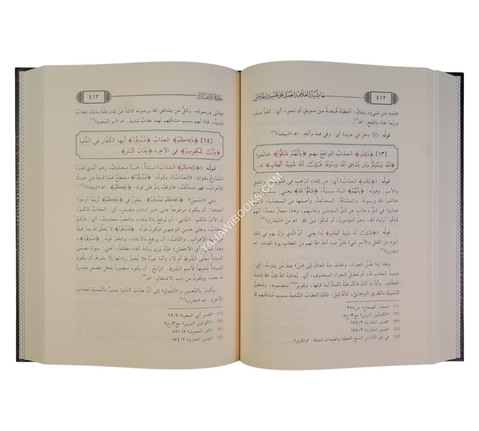 الفتوحات الإلهية بتوضيح تفسير الجلالين للدقائق الخفية-الفتح