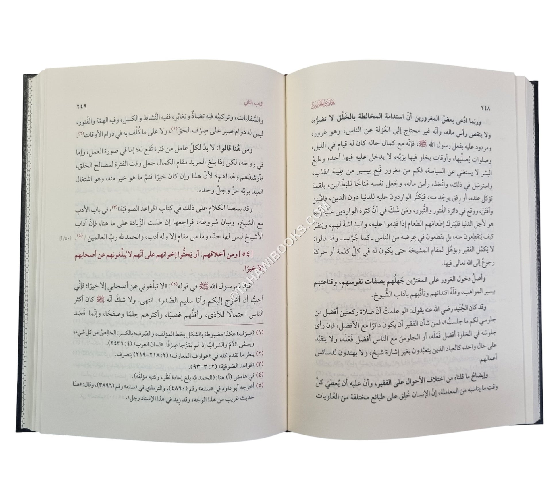 هادي الحائرين إلى رسوم أخلاق العارفين
