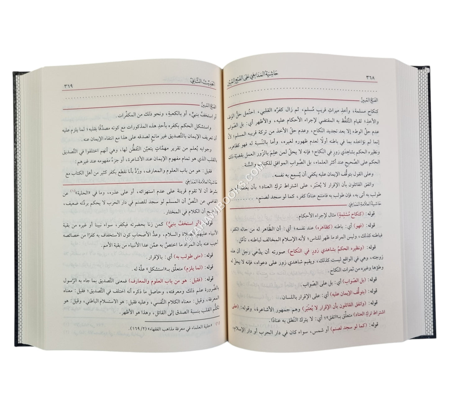 الفتح المبين بشرح الأربعين و معه حاشية المدابغي-الفيحاء