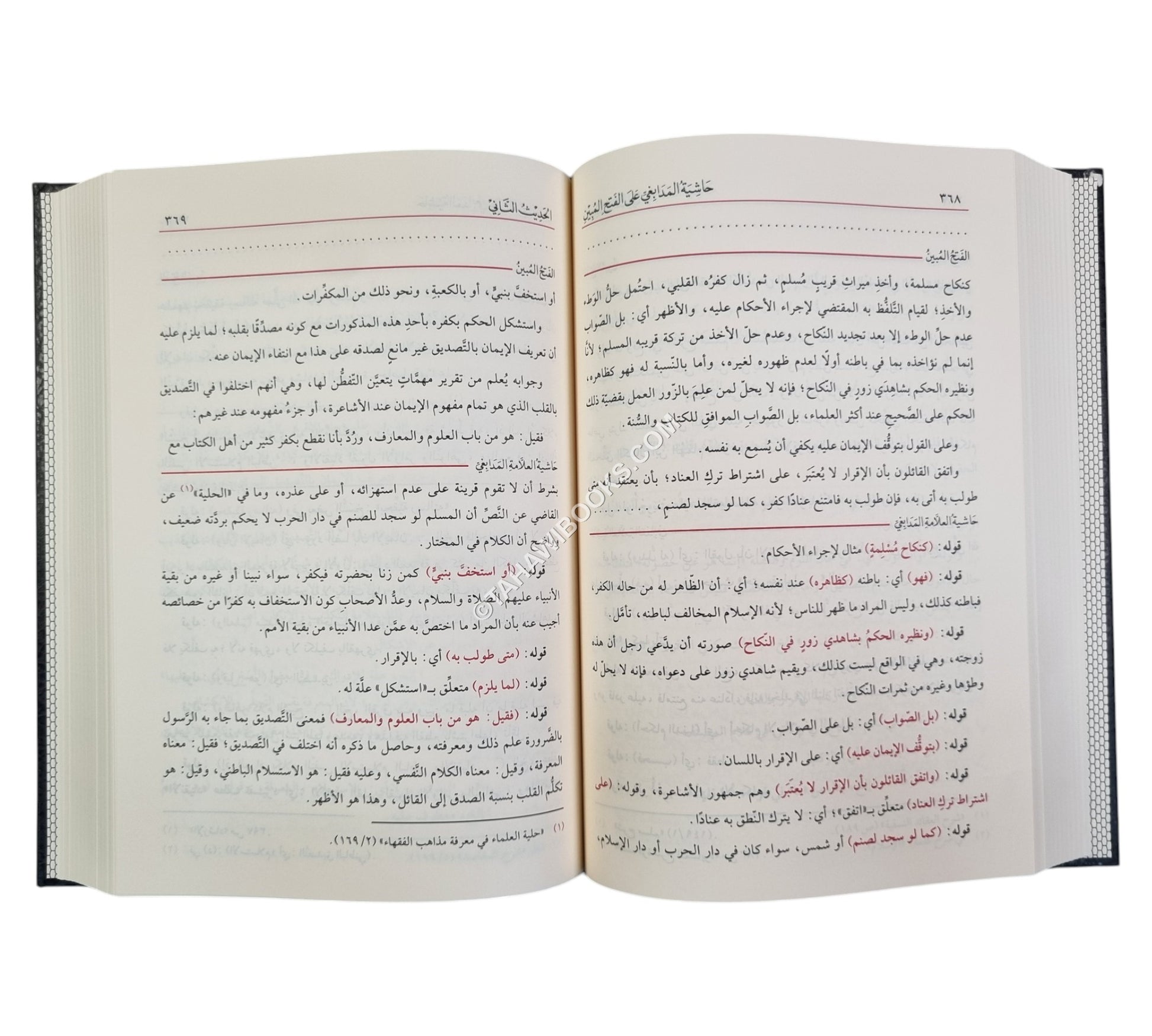 الفتح المبين بشرح الأربعين و معه حاشية المدابغي-الفيحاء