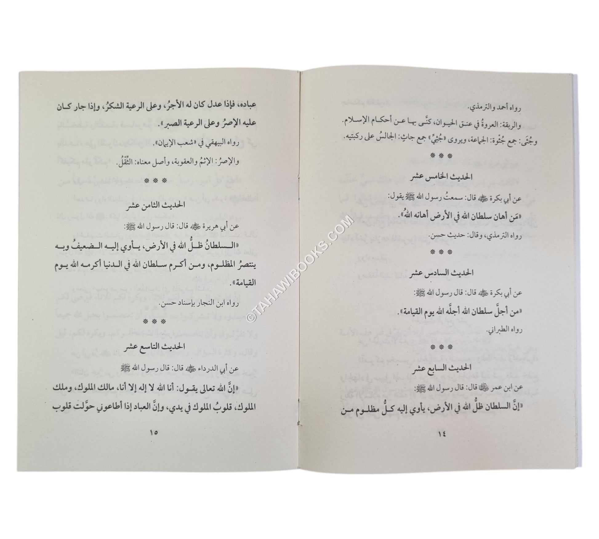 الأحاديث الأربعين في وجوب طاعة أمير المؤمنين