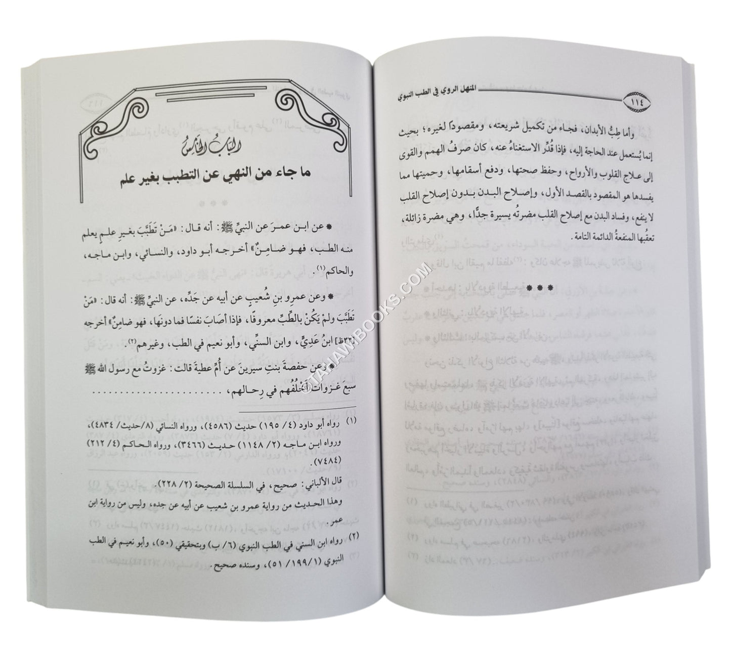 المنهل الروي في الطب النبوي