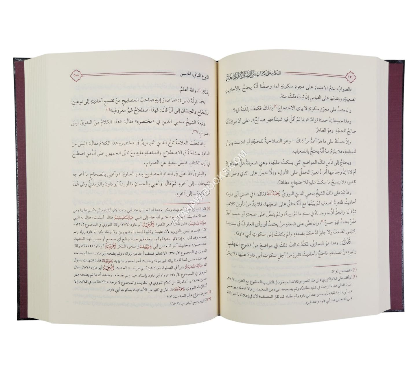 النكت على ابن الصلاح ونكت العراقي ت:ماهر الفحل-دار الحديث