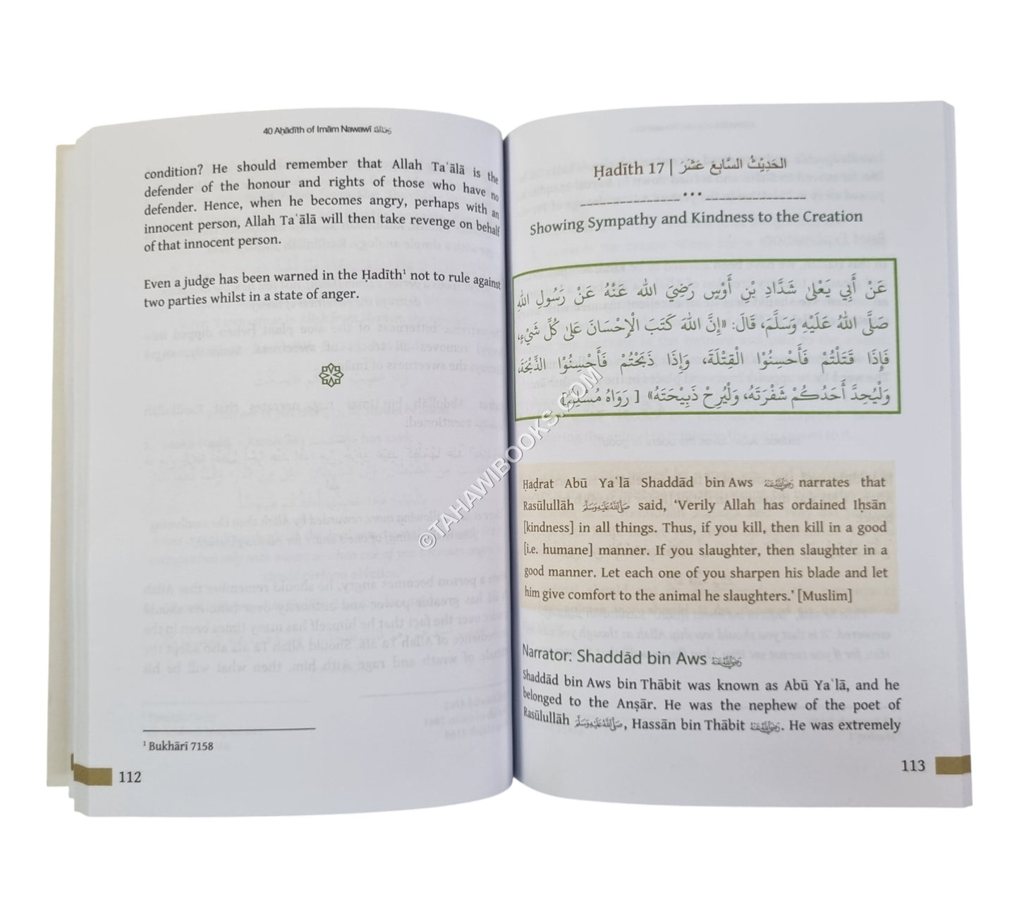Al-Arba'in-Ml Naeem Motala-Commentary on the 40 Ahadith of Imam Nawawi