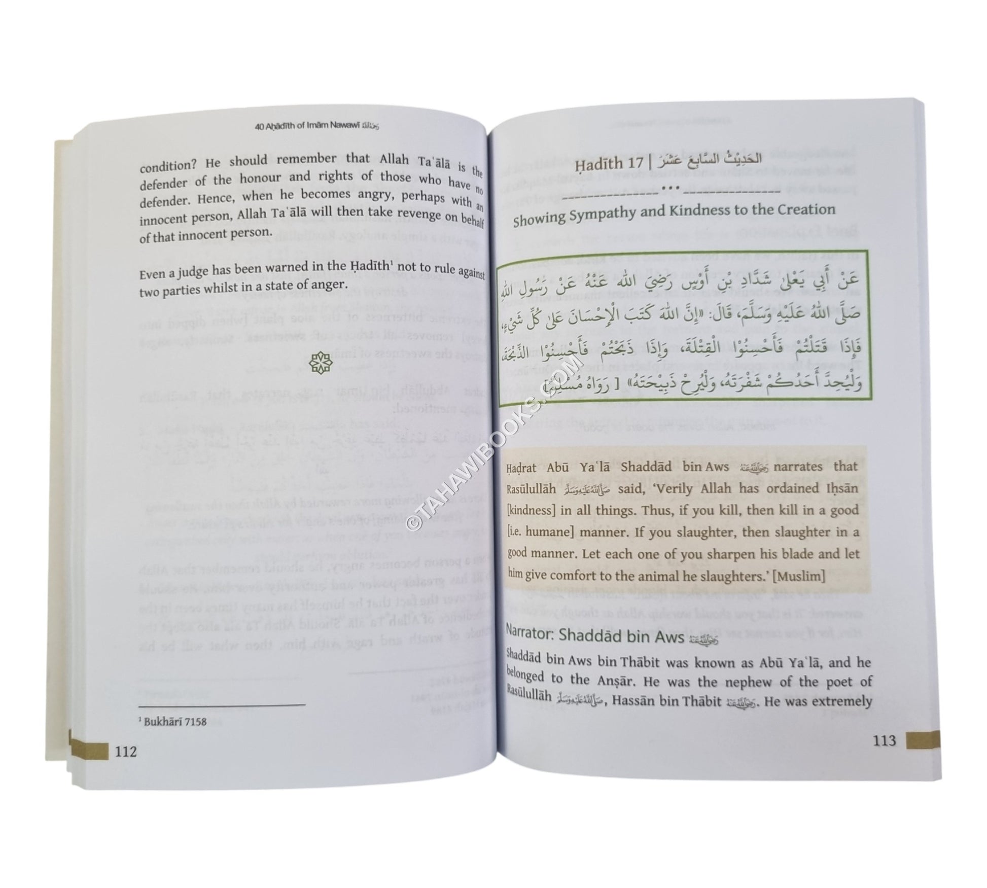 Al-Arba'in-Ml Naeem Motala-Commentary on the 40 Ahadith of Imam Nawawi