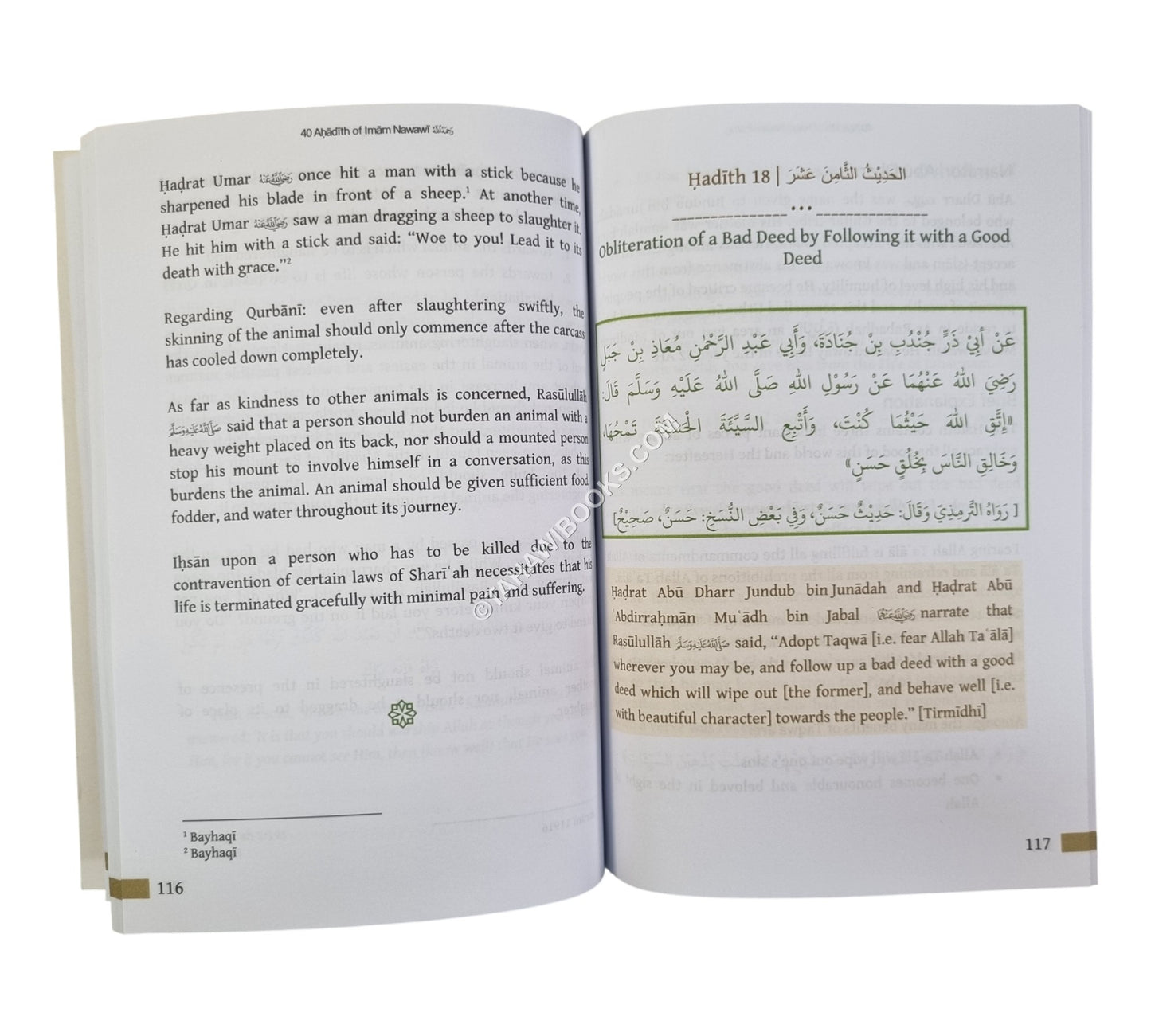 Al-Arba'in-Ml Naeem Motala-Commentary on the 40 Ahadith of Imam Nawawi
