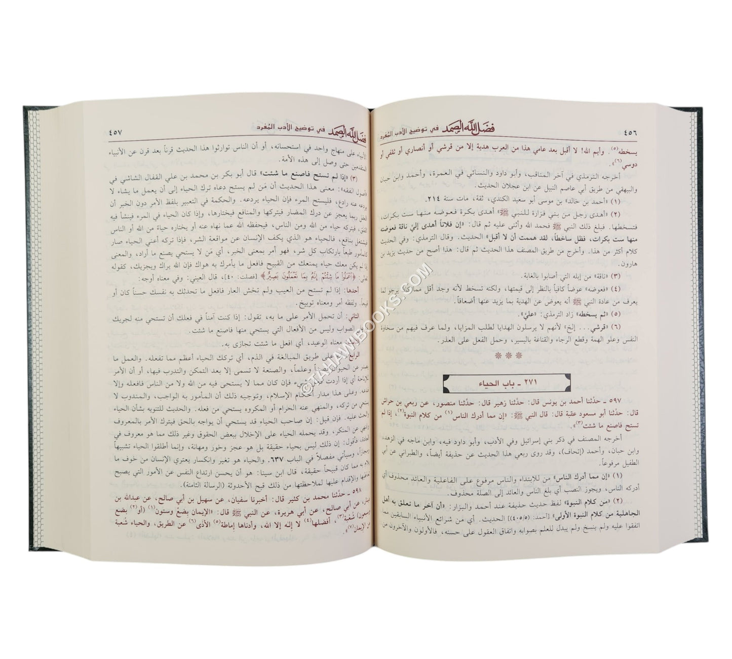 فضل الله الصمد في توضيح الأدب المفرد-ابن حزم