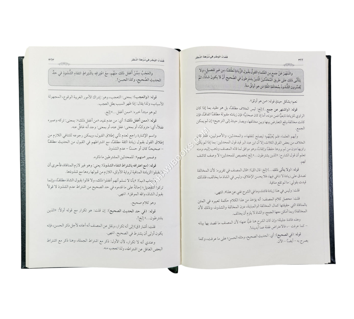 قضاء الوطر في نزهة النظر في توضيح نخبة الفكر في مصطلح أهل الأثر